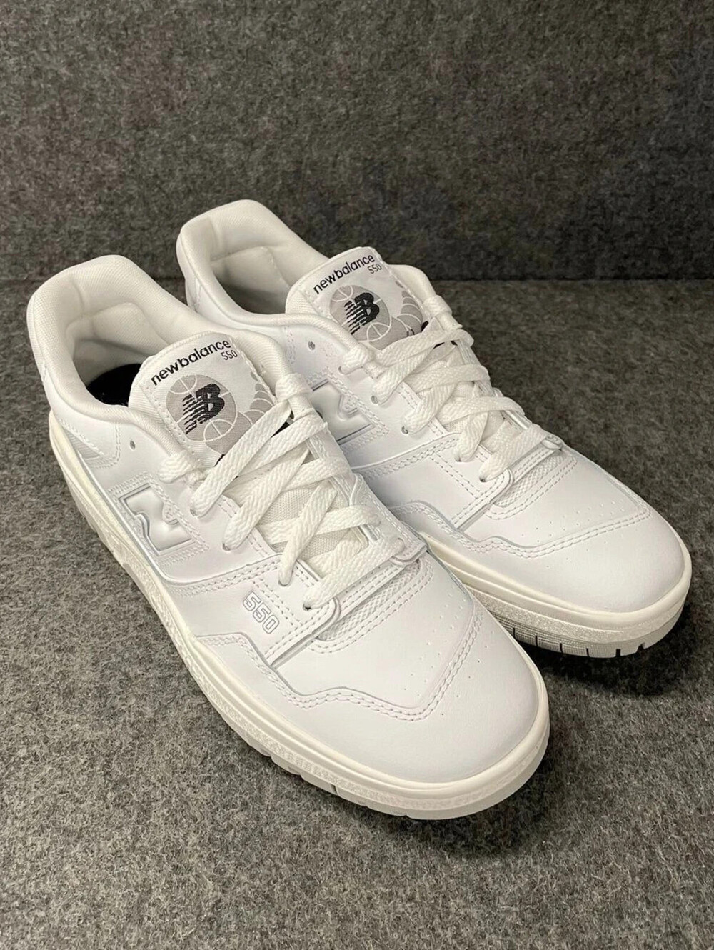 NEW BALANCE 550 Casual Shoes Kids Size 6.5 M White GSB550PB New in Box